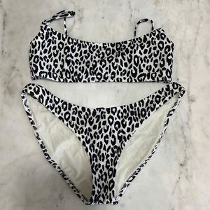 Triangle bathing suit worn 2x